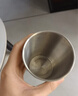 美厨（maxcook）304不锈钢水杯 啤酒杯防摔果汁杯冷饮杯泡茶口杯500ml*2个MCB3772 实拍图