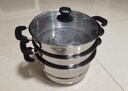 美厨（maxcook）不锈钢蒸锅  26CM二层复底 燃气炉电磁炉通用 实拍图