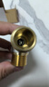 老铜匠（LTJ）燃气热水器球阀 角阀全开大流量全铜冷热4分厨房水槽卫生间热水 实拍图