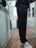 361°运动裤子女秋冬季跑步宽松加绒休闲裤直筒长裤卫裤662444701D 实拍图
