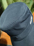 歌希尼尔帽子男秋冬鸭舌帽韩版百搭平顶帽男士冬季军帽中老年帽冬遮阳帽女 藏青色 M 58cm帽围适合56-59头围 实拍图