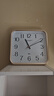 康巴丝（Compas） 挂钟客厅钟表挂墙2024新款简约创意时钟时尚石英钟办公室挂表 2548金色25*26CM 实拍图
