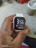其他品牌高颜值LED手表时尚方形学生科技感超强夜光数字个性运动 白色 实拍图