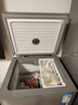 美的（Midea）专利减霜KMF囤货冰柜 冷藏冷冻冷柜转换节能大冰柜卧式家用商用冰柜小冰政府补贴冰箱 【减霜80%】100L*小户型优选 100L 实拍图