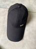【热巴同款】加大棒球帽帽子男女大头围显脸小春夏字母百搭棒球帽 侧标-黑色 实拍图