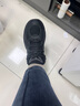 骆驼（CAMEL）女鞋厚底增高缓震老爹休闲运动鞋子 K25CX4L4013 黑/城堡灰 39 实拍图