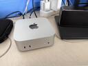 Apple/苹果AI电脑/Mac mini迷你主机 M4银色(10+10核) 16G 256G台式电脑主机 MU9D3CH/A 实拍图