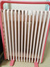 美的（Midea）【樱落】取暖器/电热油汀/油酊电暖器/电暖气家用/烤火炉/13片全屋升温速热/电热器烘衣加湿HYX22K 实拍图