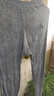 浪莎秋裤男单件纯棉薄款羊毛抑菌护膝男士棉毛裤保暖线裤衬裤浅灰 3XL 实拍图