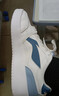 李宁元宝丨板鞋休闲鞋男女鞋低帮厚底增高拼色LOGO春夏季小白鞋运动鞋 云雾白/浅灰蓝(元宝339男款)-4 41.5 实拍图