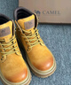 骆驼（CAMEL）【山丘】马丁靴女秋冬季新款复古短靴时尚女士大黄工装靴子 L25W307145土黄 38 实拍图