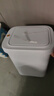 佳帮手脚踏垃圾桶7.3L脚踩手按双开盖厕所卫生间+100只背心垃圾袋 实拍图