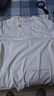布先生春夏季短袖T恤男士纯棉小白T纯色内搭打底衫 白色 M(170) 实拍图