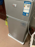 志高（CHIGO）小冰箱迷你小型家用冷藏冷冻两用宿舍出租房用双门办公室电冰箱节能省电 【一级能效】76L银色【三天约一度电】 实拍图