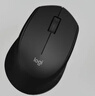 罗技（Logitech）M275鼠标 无线鼠标 办公鼠标 右手鼠标 黑色 带无线2.4G接收器 实拍图