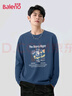 班尼路（Baleno）t恤男长袖春秋季情侣休闲潮流体恤衫宽松纯棉大码圆领打底衫上衣 实拍图