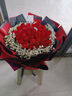 幽客玉品鲜花速递红玫瑰花束表白送女友老婆生日礼物全国同城配送 33朵红玫瑰花束—女王款 实拍图