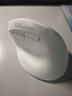 多彩（Delux）M618mini无线鼠标 蓝牙鼠标 人体工程学 立式垂直 双模可充电 办公笔记本电脑 轻音按键 白色 实拍图