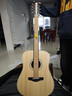 BROOK 布洛克布鲁克v12吉他单板民谣吉他面单木吉他初学者乐器 41英寸原木色圆角V12N-DQM 实拍图