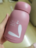 【京东物流送货上门】萌萌兔卡通水杯女牛奶玻璃杯创意便携杯子 粉色萌萌兔 330ml 1只 实拍图