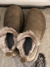 CDGLVCK&LEER意大利风品牌棉鞋男冬季羊皮毛一体防水防滑光面加厚加绒雪地靴 山茶色(反绒牛皮) 40 (偏小一码，请拍大一码) 奢侈品牌 实拍图