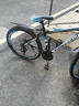 金武端自行车成人山地车公路赛车单车骑行变速超轻越野中学生初中青少年 尊享版-辐条轮-黑蓝色【铝架】 26寸24速 实拍图