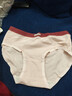 纯棉内裤女7A抗菌100%全棉内档收腹舒适透气无痕少女中腰三角裤 1条-虾粉 M （80-100斤） 实拍图