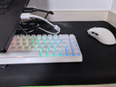 迈从（MCHOSE）Ace 68/60Pro磁轴键盘 RT电竞游戏客制化机械有线连接全键热插拔双驱动无畏契约 Ace 68 电竞版 白色 蓝冰磁轴 实拍图
