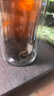 希诺（HEENOOR）抗菌玻璃杯双层隔热办公车载水杯男2025新款泡茶杯子XN-9303KT 实拍图