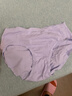 全棉时代内裤女三角裤女士中腰高腰【基础5A抗菌】95棉不变形不闷汗3条装 实拍图