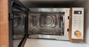 美的（Midea）小滋味微烤炸一体机家用变频台式微波炉烤箱空气炸不锈钢内胆一级能效古典风23L（F23G3） 实拍图