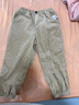 优衣库婴幼儿宝宝灯芯绒长裤/宽松休闲裤裤子25秋冬新款478838 31 米色 110 实拍图