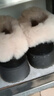 2025新款棉拖鞋女毛绒女士单鞋外穿雪地靴家居棉鞋防滑棉拖毛毛拖 8809雪地靴-黑色 38 -39适合37-38 实拍图