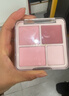 橘朵（Judydoll）腮红高光盘胭脂腮红膏腮红盘高光修容生日礼物女生03冷皮提气色 实拍图