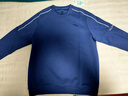 安踏卫衣男套头衫2025秋冬季加绒运动休闲装宽松长袖t恤男士上衣外套 7708-1缪斯蓝【常规款】 XL (180) 适合140-160斤 实拍图