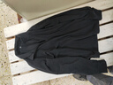 优衣库男装柔滑弹力摇粒绒半拉链套头衫/长袖25秋冬新款481184 09 黑色 L /175/100A 实拍图