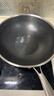炊大皇 炒锅 304不锈钢炒菜锅煎锅 平底不粘炒锅32cm 可立可视盖不挑灶 实拍图