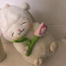 名创优品（MINISO）羊咩咩站姿毛绒公仔玩具玩偶娃娃抱枕送女友儿童生日礼物女 暖白 实拍图