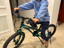 优贝（RoyalBaby）儿童自行车5-9岁男女镁合金单车学生通勤月亮系列 宇航员18寸绿色 实拍图