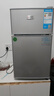 志高（CHIGO）小冰箱迷你小型家用冷藏冷冻两用宿舍出租房用双门办公室电冰箱节能省电 【店长推荐】48L银色【三天约一度电】 实拍图