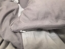 京东京造意式瓷磨四件套 60支长绒棉磨毛A类100%纯棉全棉床单被套床上冬天保暖单双人1.5m高级灰 实拍图