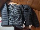 优衣库男装女装高级轻型羽绒茄克便携立领外套排骨夹克478273 478273/09黑色 2XL 实拍图