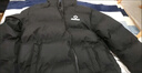 准者短款运动棉服男式春季新款立领防寒保暖羽绒棉衣潮流拉链休闲外套 黑色【男女同款】 M 实拍图