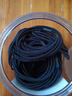美肤语黑色高弹力三股细发绳头绳30根盒装橡皮筋发圈扎头发绳皮套MF0602 实拍图