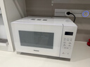松下（Panasonic）【国家补贴】微波炉家用烤箱多功能平板式智能微烤一体机6档变频大火力一键感温加热22升大容量 白色【6档火力+变频1000W】GF233Q 实拍图