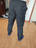 鸭鸭（YAYA）羽绒裤男直筒宽松加厚保暖中青年冬季新款商务休闲加绒裤K05 实拍图