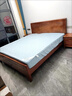 惠寻 京东自有品牌 床新中式全实木实木床1.5米单人床1.8米x2米双人床 胡桃木单床 1800mm*2000mm框架结构 实拍图