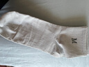 梦特娇袜子男士秋冬季100%纯棉7A抗菌防臭艾草精油袜休闲透气运动中筒袜 实拍图