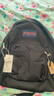 JANSPORT杰斯伯双肩包男背书包女学生校园电脑包 47LW008 爵士黑 实拍图