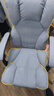 奥伦福特 电脑椅办公椅子电竞椅家用人体工学椅老板椅主播靠背椅皮革转椅 创意工学椅-灰+含乳胶垫【二代】 实拍图